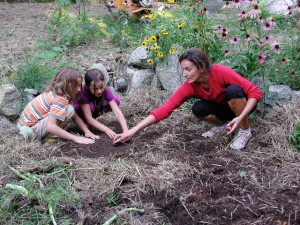 FIrst Potato Harvest with Children