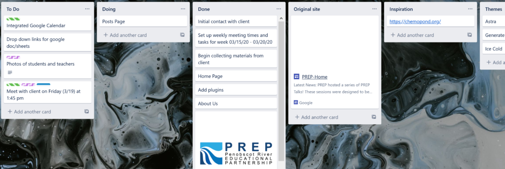 PREP Trello